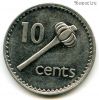 Фиджи 10 центов 1990