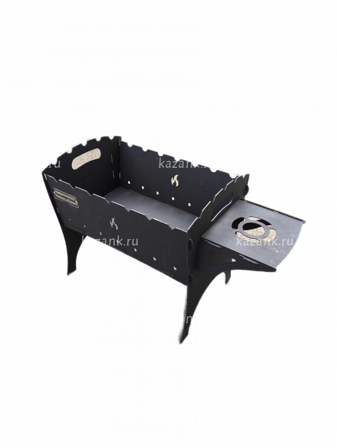 Мангал "С полкой", разб., 3мм