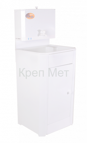 Умывальник дачный "Комфорт" ВИХРЬ без подогрева, пластик, белый