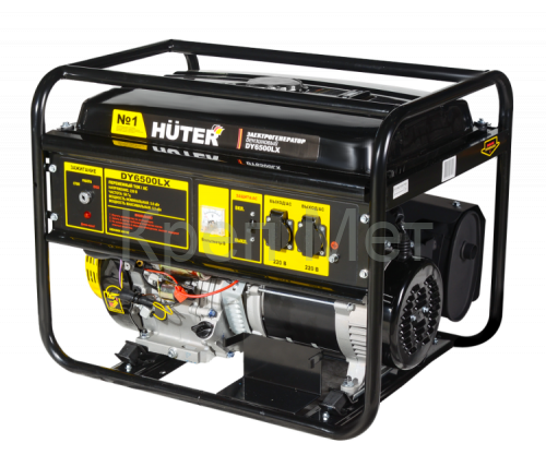Портативный бензогенератор Huter DY6500LX
