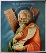 Андрей Первозванный 27х31 см (рукописная икона )
