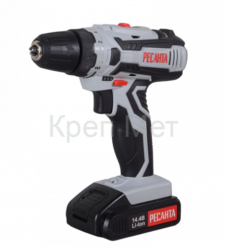 Дрель-шуруповерт аккумуляторная Ресанта ДА-14-2Л