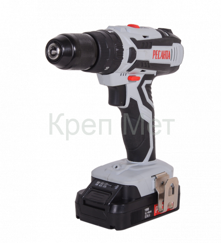 Дрель-шуруповерт аккумуляторная Ресанта ДА-18-2ЛК-У