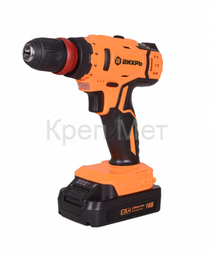 Дрель-шуруповерт Вихрь ДА-18Л-2КC