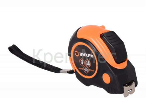 Рулетка Вихрь 3м х 16мм автостоп