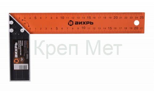 Угольник металлический ВИХРЬ 250 мм