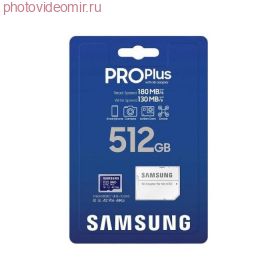 Карта памяти Samsung MB-MD512SA/EU 512 GB с адаптером