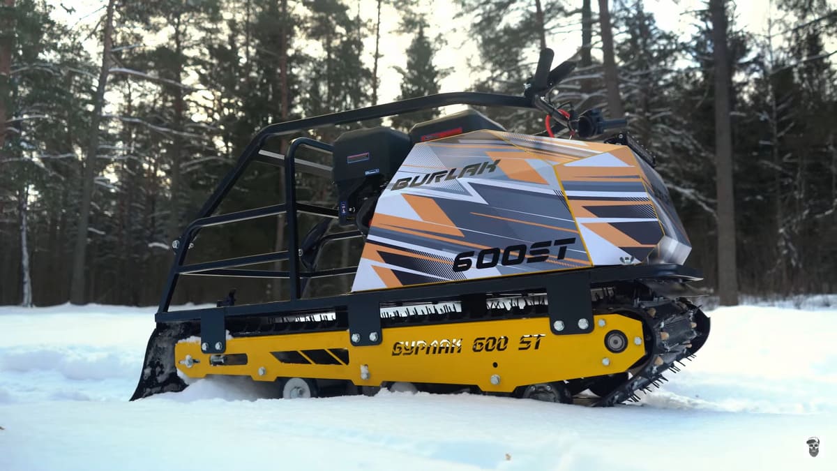 Мотобуксировщик БУРЛАК 600 ST 20 л.с.