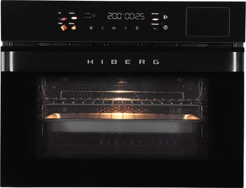 Духовой шкаф HIBERG S-VMF 5515 B SMART