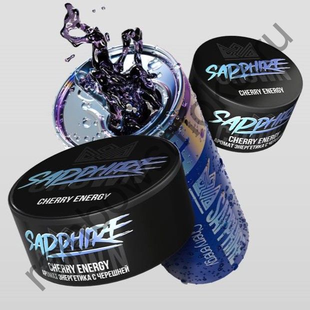 Sapphire Crown 100 гр - Cherry Energy (Энергетик с Черешней)