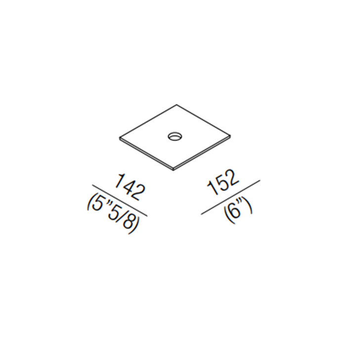 Контейнер Agape Puzzle ALEG529GR 15,2x14,2 см ФОТО