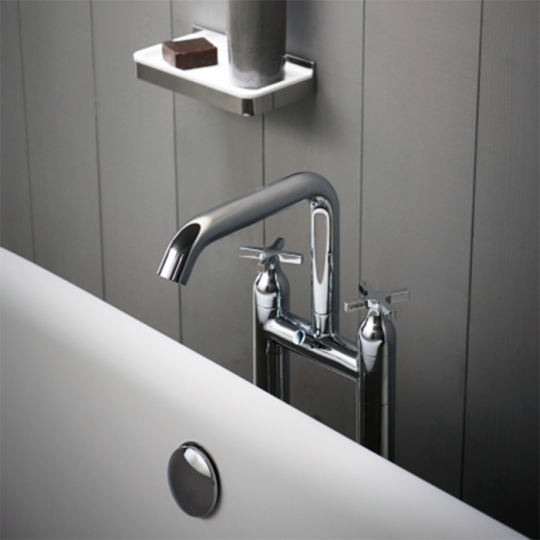 Смеситель для ванны Agape Memory AMEM325 напольный схема 5