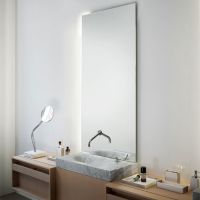 Прямоугольное зеркало Agape Nudo LED ASPE0810 80x100 см с подсветкой схема 1