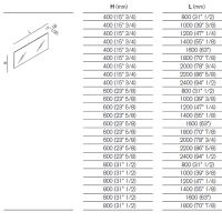 Прямоугольное зеркало Agape Nudo ASPE1480O 140x80 см схема 2