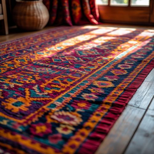 Афганский ковер ручной работы 003