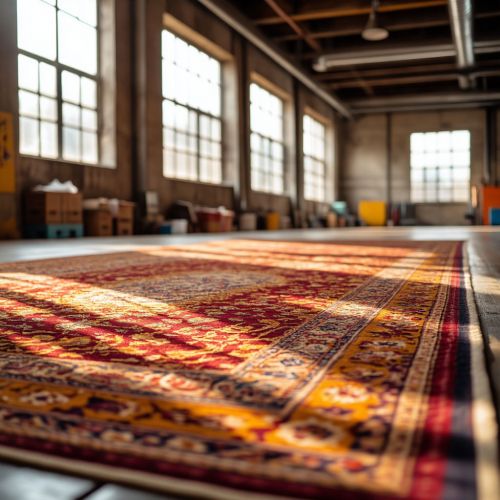 Иранский ковер ручной работы 009