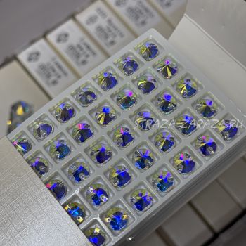 DeLuxe Пришивные Стразы Crystal_AB Риволи 12 мм