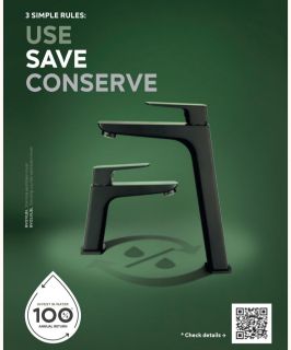 Ferro standing washbasin mixer BVI2VLBL