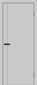 Межкомнатная Дверь ПЭТ Bravo Браво-0.10 П Grey Silk 600х2000мм (полотно 1шт) / Браво.