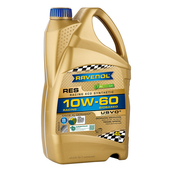 Ravenol Racing Eco Synthetic RES 10W-60, 4л