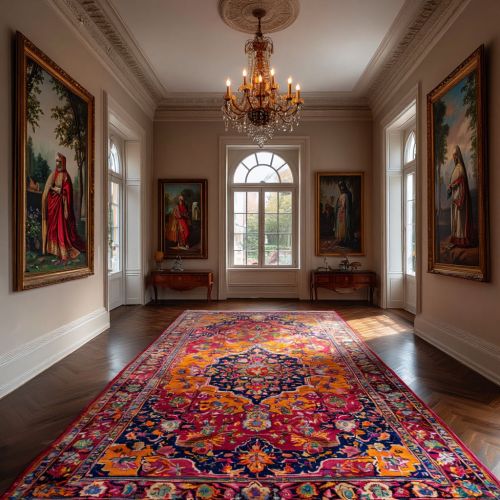 Иранский ковер ручной работы 019