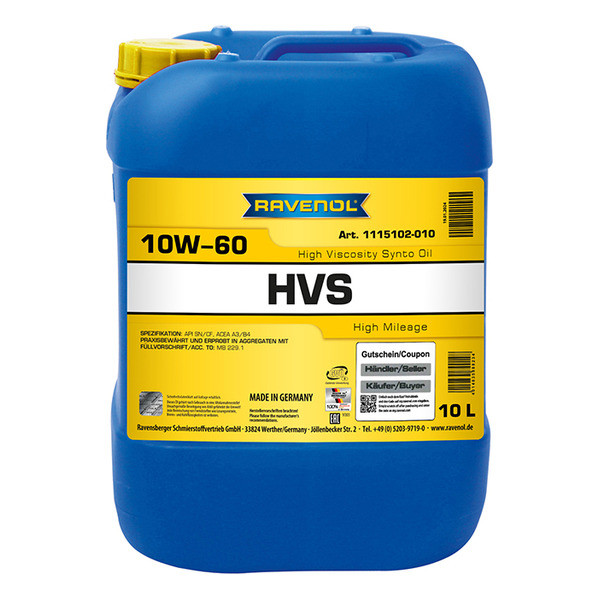 Ravenol HVS 10W-60, 10л