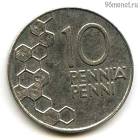 Финляндия 10 пенни 1991 M