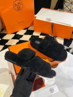 Тапочки меховые HERMES Premium Тапочки меховые HERMES Premium