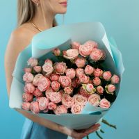 Кустовая роза (сорт бомбастик) от 5 шт