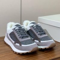 Кроссовки BRUNELLO CUCINELLI зимние