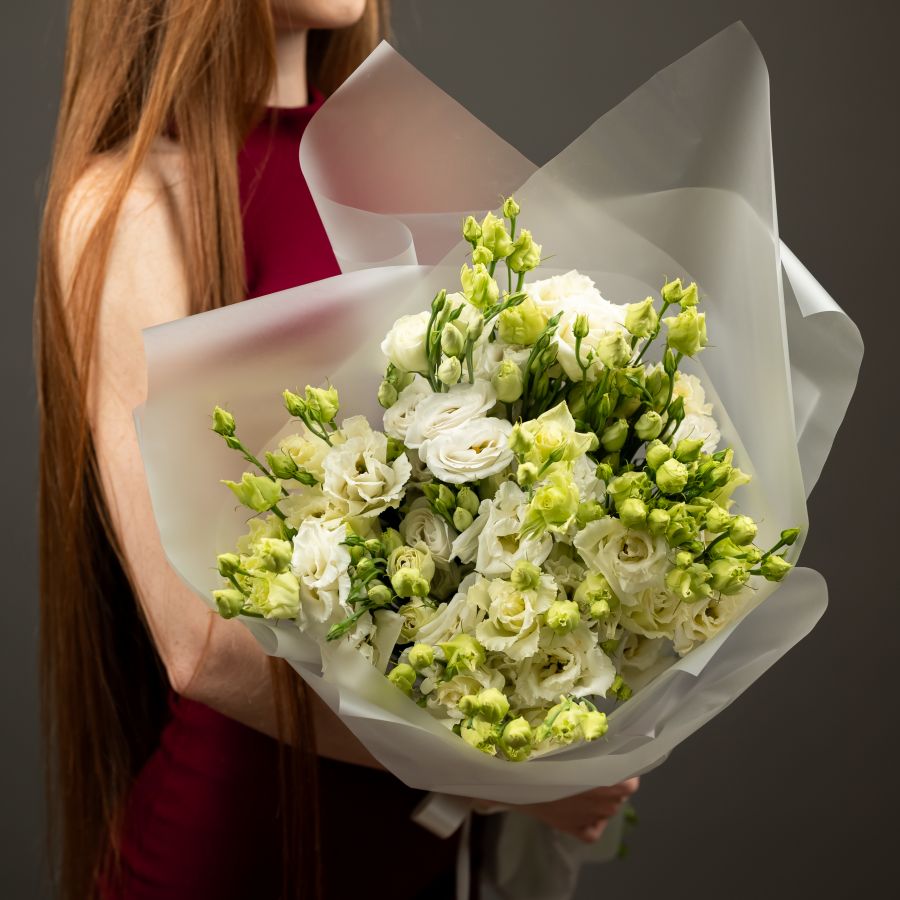 15 белых эустом