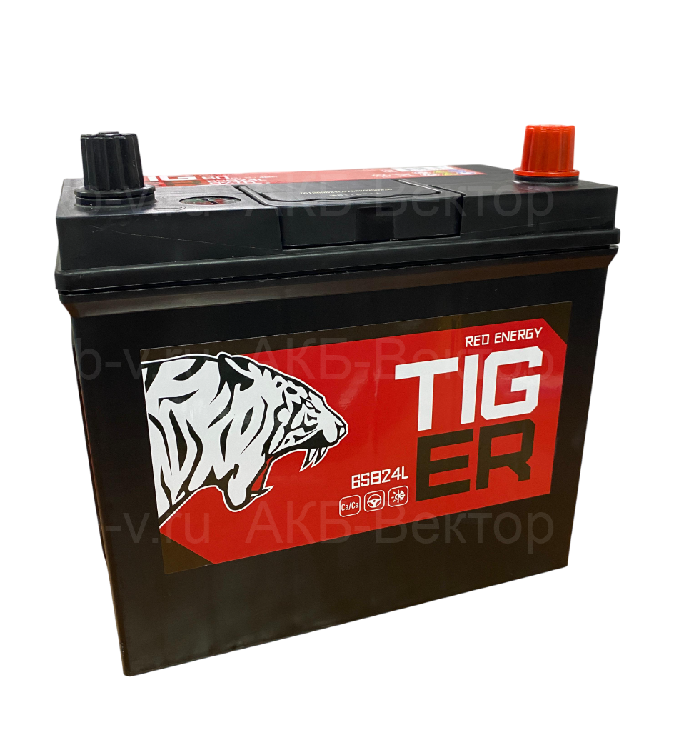 АКБ Tiger Red Energy 50Ач 460А 65B24LS широкие клеммы
