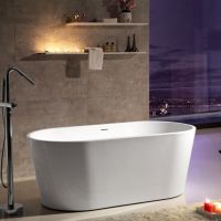 Отдельностоящая ванна акриловая ABBER AB9203-1.4 140х70 схема 1 Отдельностоящая ванна акриловая ABBER AB9203-1.4 140х70 схема 1