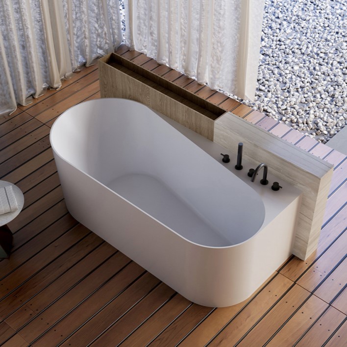 Изображение Ванна угловая акриловая  ABBER AB9496-1.7 R 170х78