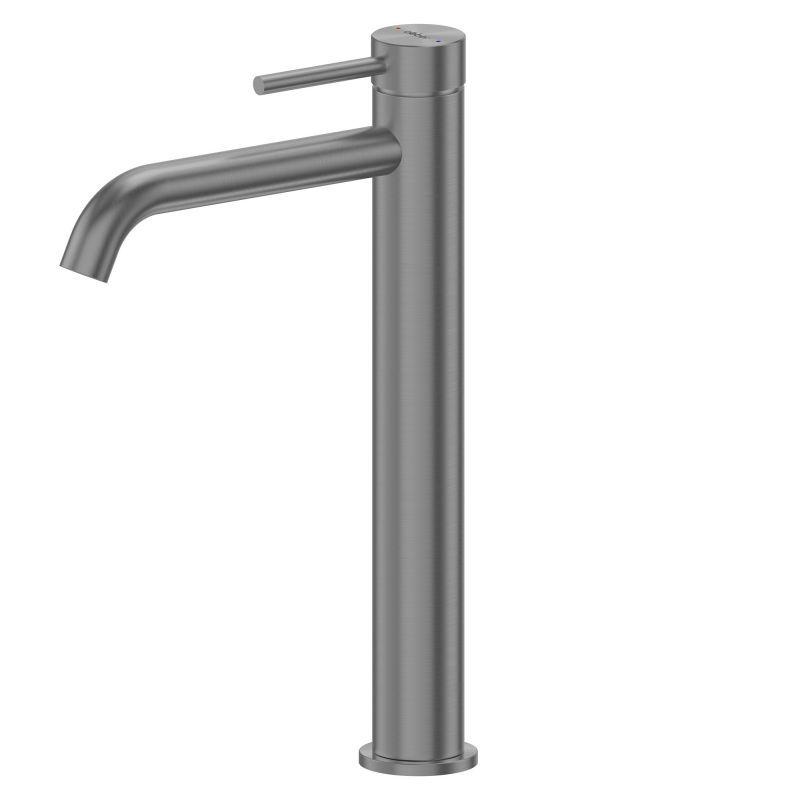 Смеситель ABBER Wasser Kreis 316 AF8111BGG-L для накладной раковины, оружейная сталь брашированная