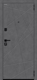 Входная Дверь Bravo Граффити-5/SBlack Slate Art/Look Art  860x2050, 960x2050мм / Браво