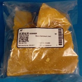 Воск пчелиный производственный технический, 1 кг