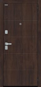 Входная Дверь Bravo Прайм/BChrome Almon/Cappuccino Melinga 860x2050, 960x2050мм / Браво