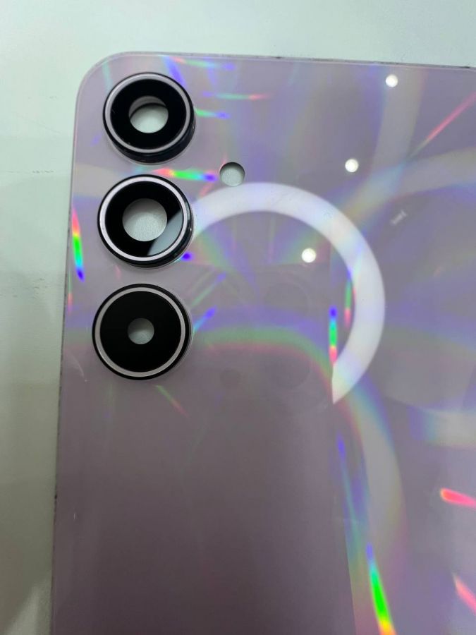 Samsung Galaxy A35 Задняя Крышка оригинал (снятая) фиолетовая дефект ЛКП