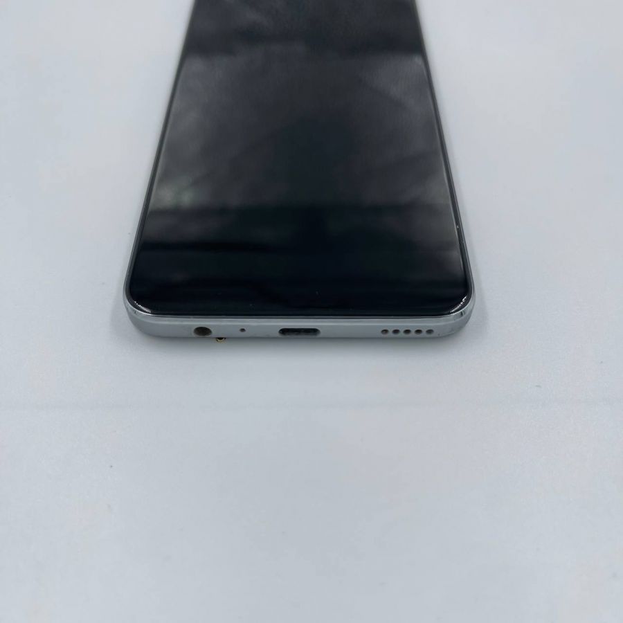 HONOR X8  дисплей оригинал с разбора в рамке (Дисплей идеал,рамка с потёртостями) с отпечатком пальца Серебро