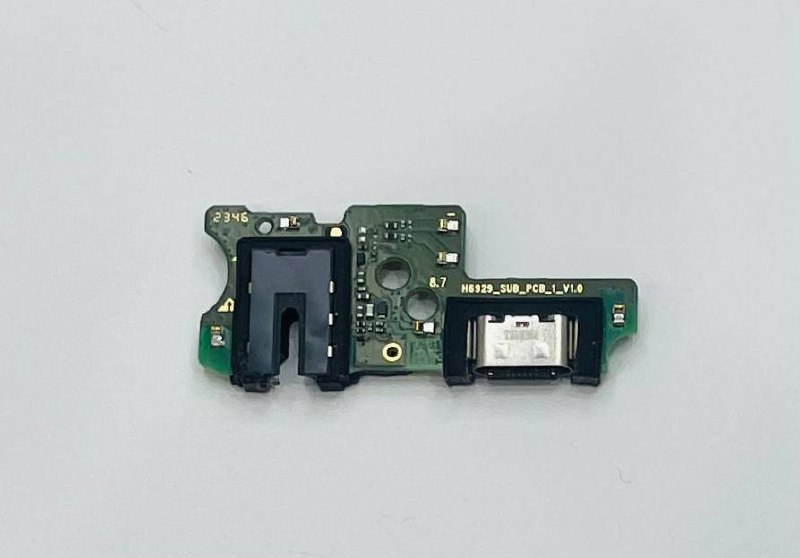 INFINIX Note 30i нижняя плата с системным разъёмом оригинал с разбора