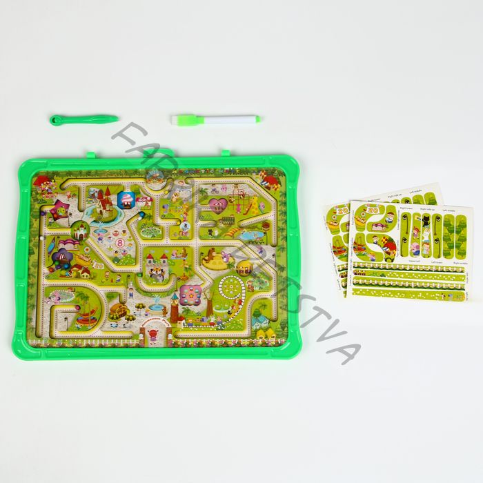 Игровой набор лабиринт «Летний парк», маркерная доска, 2x36x27.5 см