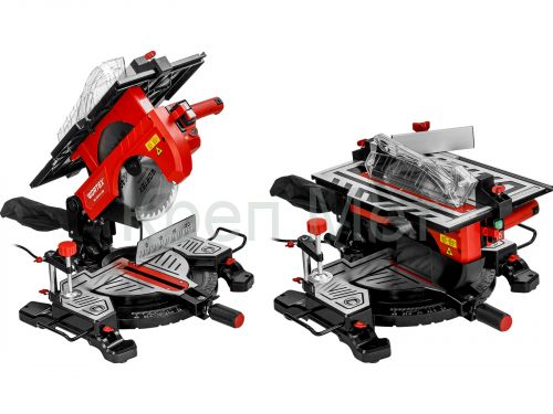 Торцовочная пила комбинированная WORTEX MS 2520-2 LMB в кор. 2000 Вт, 255 мм, глуб. 78 мм,  стол 60