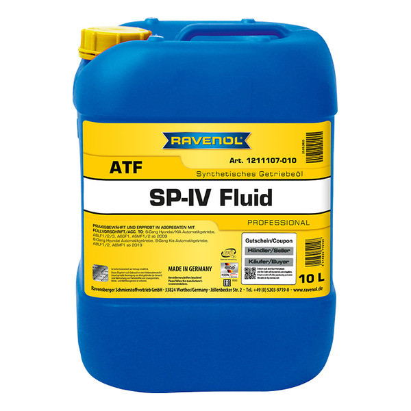 Ravenol ATF SP-IV Fluid, 10л