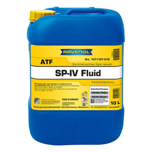 Ravenol ATF SP-IV Fluid, 10л