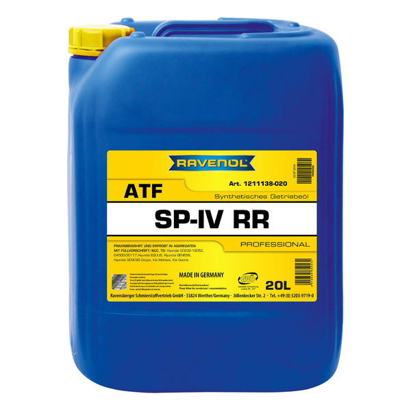 Ravenol ATF SP-IV RR, 20л