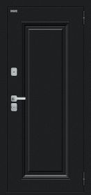 Входная Дверь Bravo Thermo Флэш МФ/BChrome Букле черное/Wenge Melinga 860x2050, 960x2050мм / Браво