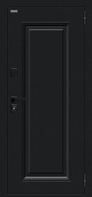 Входная Дверь Bravo Thermo Флэш МФ/SBlack Букле черное/White Silk 860x2050, 960x2050мм / Браво