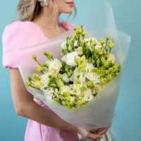 15 белых эустом