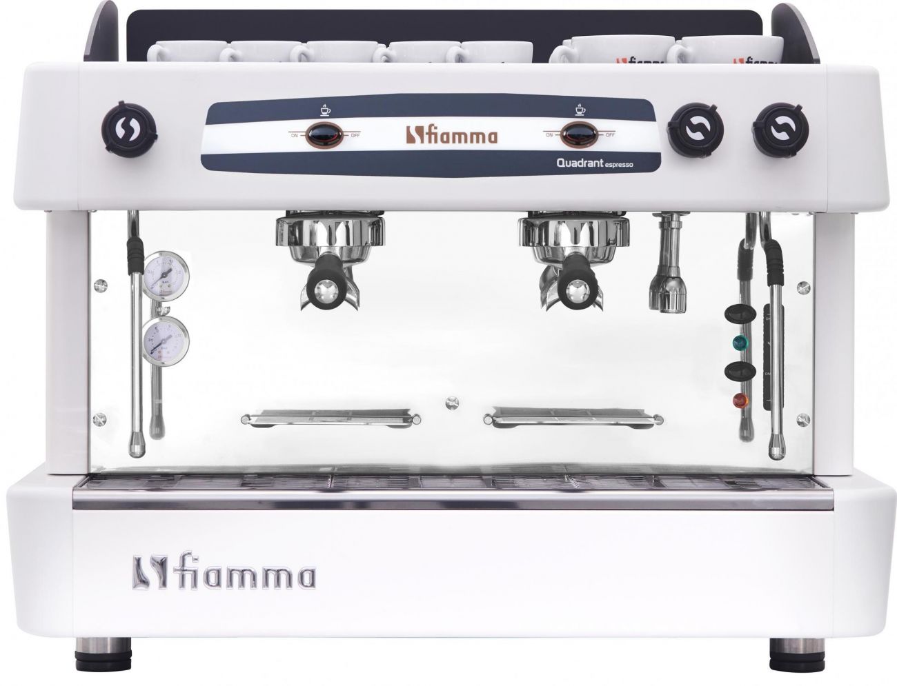 Кофемашина Fiamma Quadrant 2 TC White рожковая